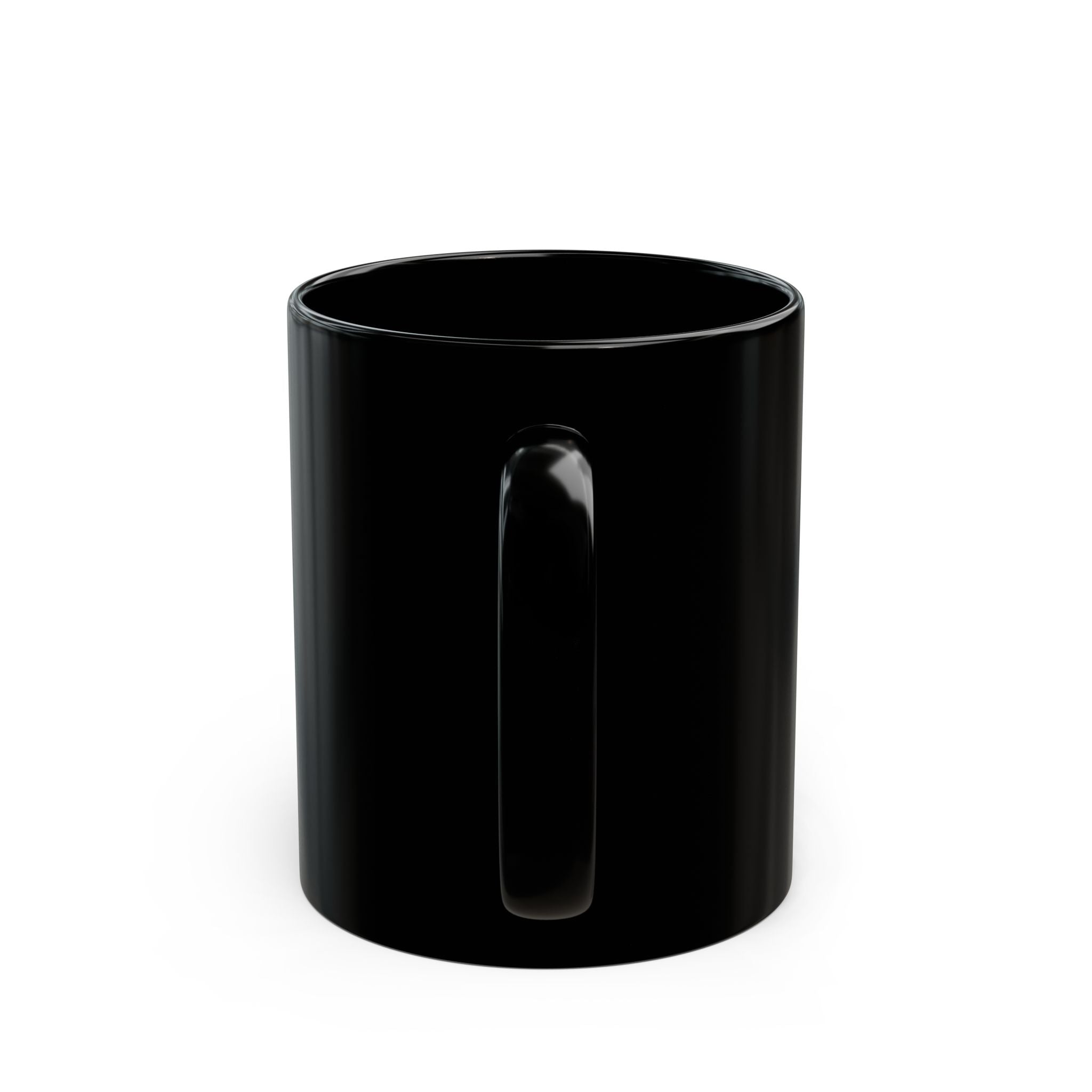 MOTIVATED Black Mug