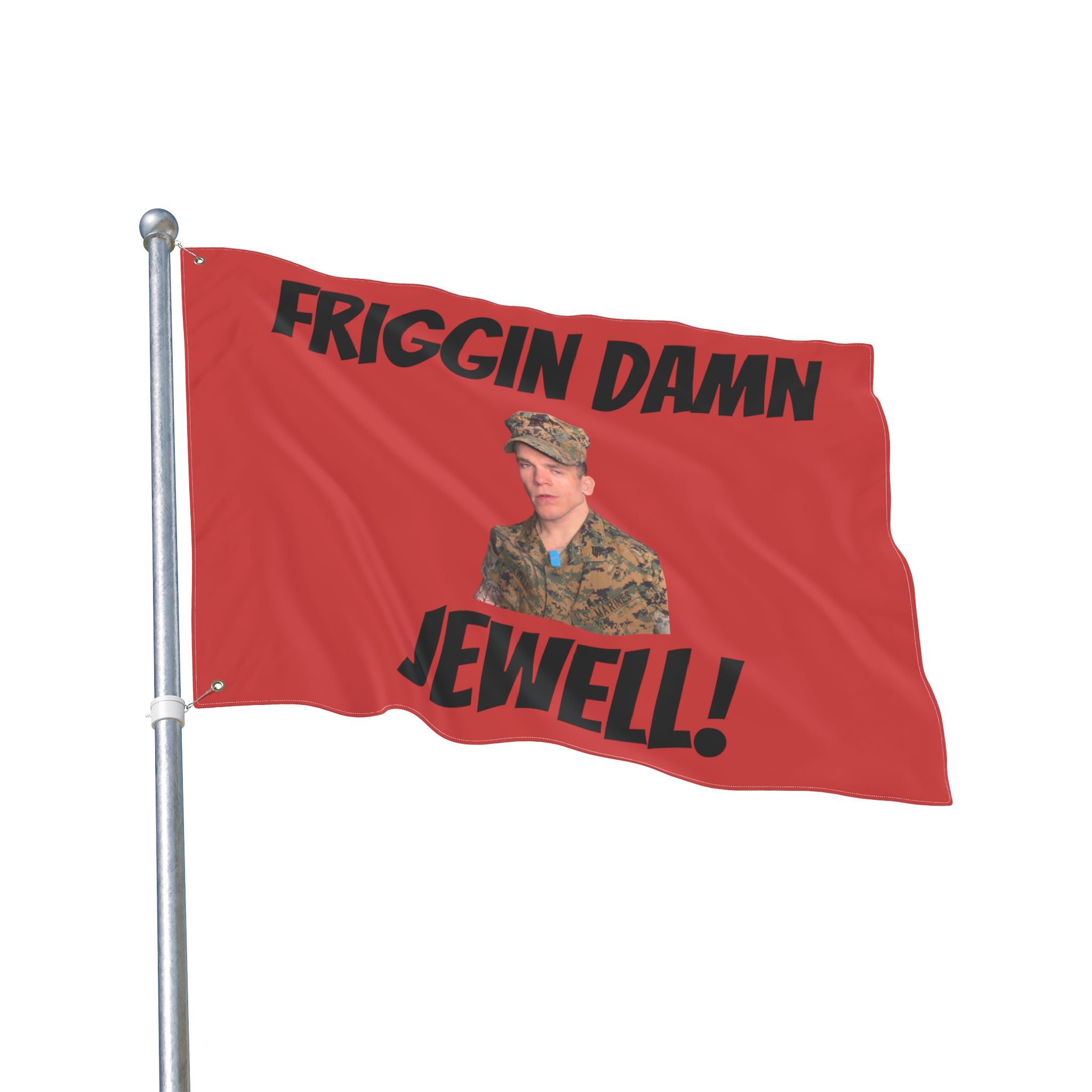 FRIGGIN DAMN JEWELL FLAG