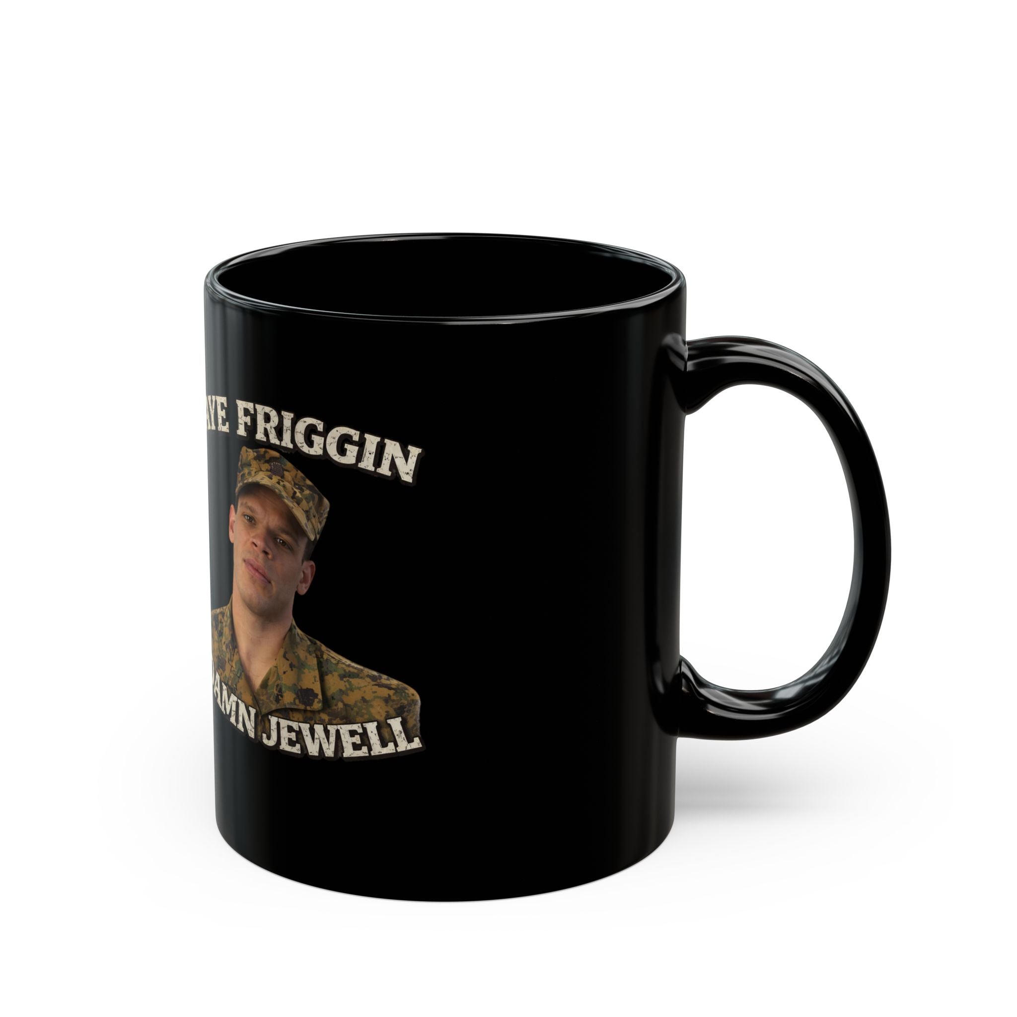 MOTIVATED Black Mug